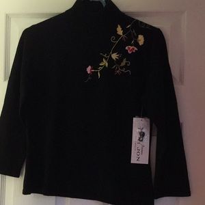 Mock neck, 21 inches, sweater